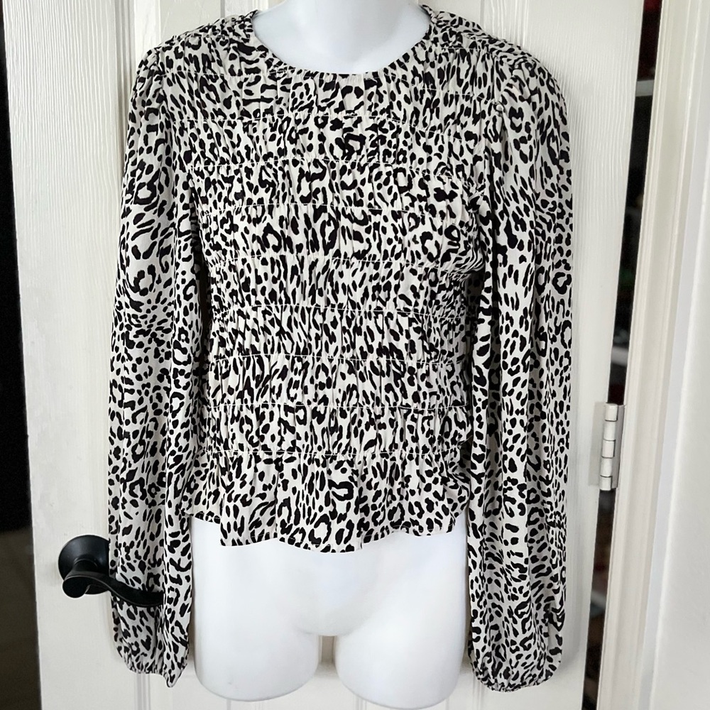 Sanctuary Women’s Get Together Blouse in Gentle Spots